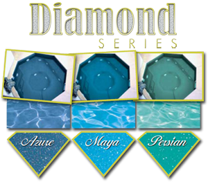 Diamond pool finishes