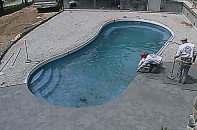 Fiberglass pool the pool guyz